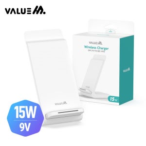 15W 듀얼코일 고속 무선 충전기 핸드폰패드 거치대