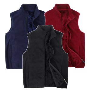 남자 후리스조끼 보아털 뽀글이 양털 폴라폴리스 빅사이즈