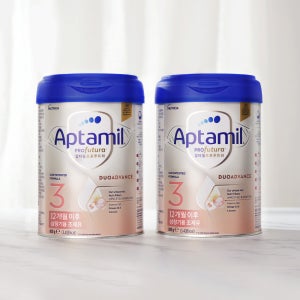 (한국공식) 압타밀 프로푸트라 듀오어드밴스 3단계 분유 800g, 2개