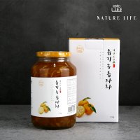 수제 유기농 유자 액 차 청 1kg 전라남도 완도