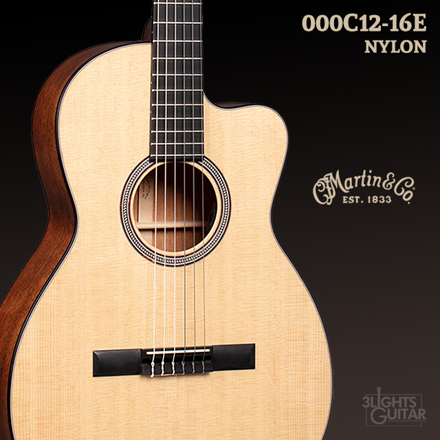 Martin [오늘발송] 마틴기타 000C12-16E NYLON 나일론 클래식기타