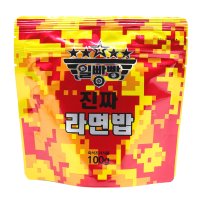 일빵빵 밥+라면 진짜라면밥 100g 중용량 전투식량 모음 간편식 등산 캠핑 여행 필수템