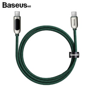 CATSK-B06 LED 100W CtoC 초고속 충전 케이블 1M 그린