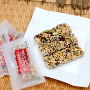 공주팜 추석선물 우리가족 영양 간식 강정바 영양바