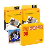 Kodak 코닥 미니 3 레트로 폴라로이드 포토프린터 Mini 3 Retro Square Polaroid photo printer Yellow