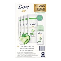 Dove 미국 도브 우먼즈 데오드란트 어드벤스 케어 쿨 이센셜 74g 4팩