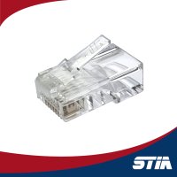 RJ45 커넥터 잭 CAT5E 8P8C 100개입 스티아