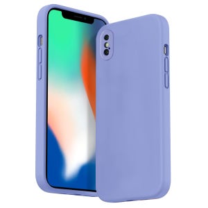 데일리어스 스퀘어 매트 케이스 라벤더 그레이, 아이폰X-XS 공용