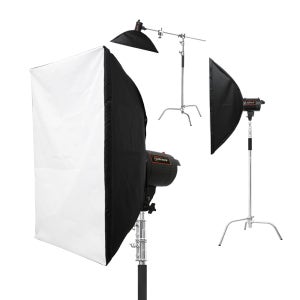 의류 사진관 쇼핑몰 촬영 순간광 조명 c스탠드 소프트박스 썬빔플래시 400w