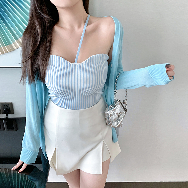 자체제작 S-2XL <b>내추럴</b> 섹시 A라인 하이웨스트 슬릿 트임 빅사이즈 스커트 치마바지