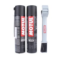 모튤 오토바이 케미컬케어용품 모툴 MOTUL C1 C2 휴대용 체인클리너 체인루브 세트 로드