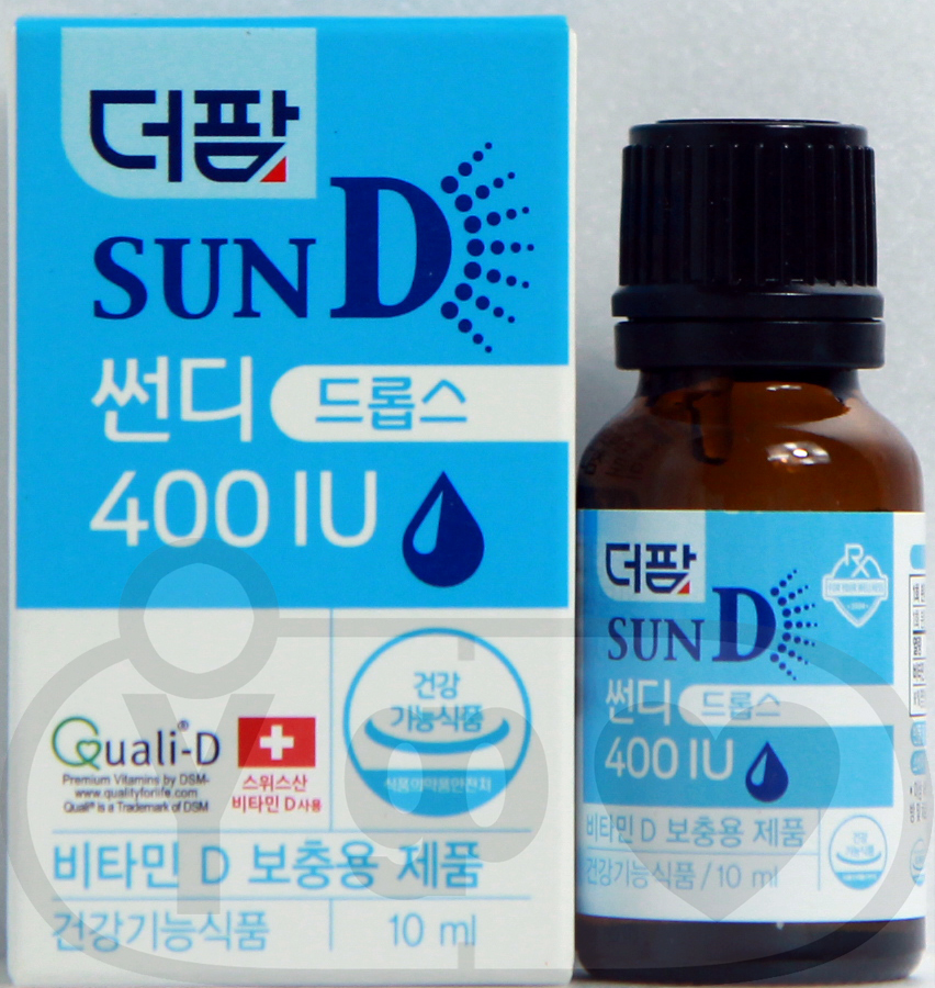 더팜 썬디 드롭스 400IU 10ml