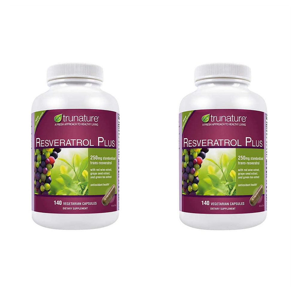 <b>trunature</b> Resveratrol Plus <b>트루네이쳐</b> 레스베라트롤 플러스 140캡슐 2팩