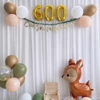 축하 가랜드 아기 신생아 30일 50일 300일 500일 600일 셀프 촬영 소품 사진