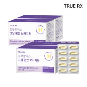 트루알엑스 그날 편한 보라지유 감마리놀렌산 클리오 60캡슐, 4개