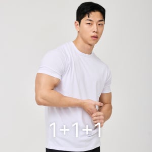 1+1+1 드라이 머슬핏 반팔 3컬러
