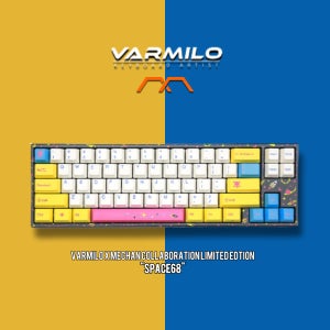 Varmilo 바밀로 x MK x Ducky 스페이스68 유/무선 기계식 키보드