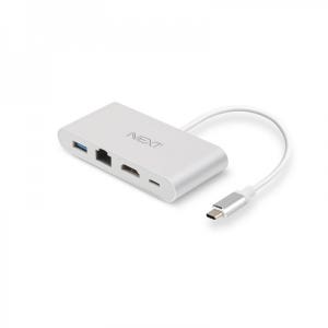 NEXT-413TCH-DX USB C타입 HDMI 허브 PD기가랜카드