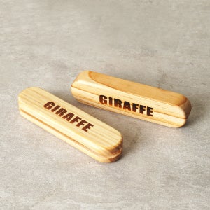 지라프 구이바다 전골팬 그릴팬 나무 손잡이 2p / 구이바다 전용부품 M L 겸용