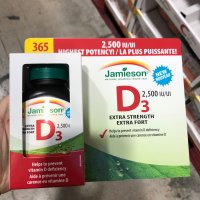 자미에슨 비타민 D3 365정 2500 IU Jamieson Vitamin D3