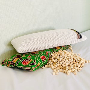 편백나무 3D 에어 라운드 베개