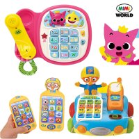 핑크퐁 뽀로로 전화기 말하는 노래하는 전화 놀이 핸드폰 장난감 3살 4살 남아 여아 선물