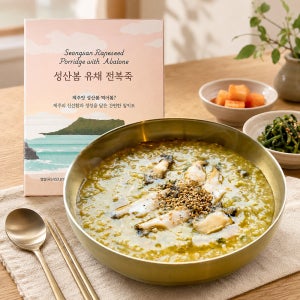 제주 전복죽 밀키트 전복내장 한끼 영양 4팩