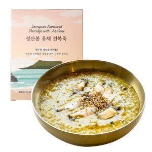 제주 전복죽 밀키트 전복내장 한끼 영양 4팩