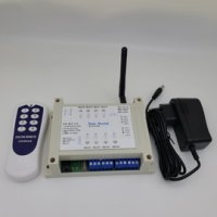 [라디오리써치]산업용리모콘및 콘트롤러 447MHz (SRM2021)/8개입력스위치,2개LED/23A배터리사용/8개릴레이동작/직접개발생산