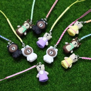 미니미 스벅 곰돌이 골프티걸이 10개 (커서링) 버디나비 골프티꽂이 버디용품 캐디용품 티분실방지 아이언