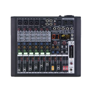 카날스 BKG-80 오디오믹서 8채널 PC 6MIC 녹음 USB 블루투스 오디오 인터페이스 렉날개 분리가능