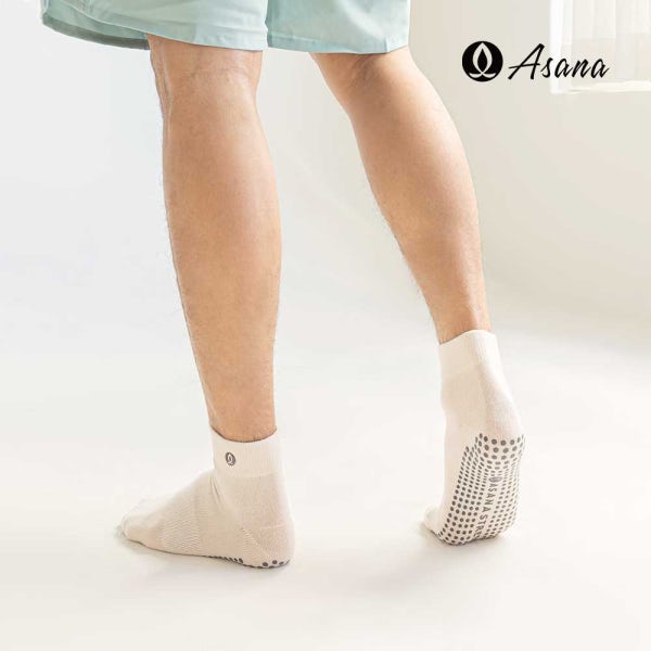 아사나 앵클 삭스(남성용) 스포츠 요가 양말 필라테스 양말 남자 논슬립 미끄럼방지 발큰여성
