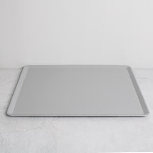 JNS 카페 매트 ABS 논슬립 트레이 파스텔컬러 빵집 홈 쟁반 소, 그레이, 1개