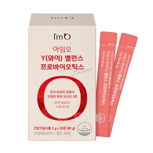 <b>아임오</b> Y밸런스 프로바이오틱스/ 질유산균 여성유산균 프로바이오틱스