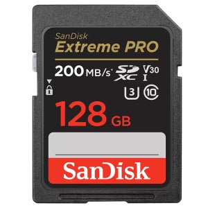 소니 ZV-E10 메모리카드 128GB SD카드 익스트림 프로 128기가 4K 촬영