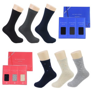 BYC 고급면 남성 장목 여성 중목 3매 2매 양말세트