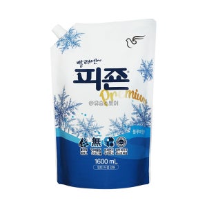 피죤 섬유유연제 블루비앙카 1600ml 1개
