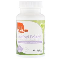 Zahler 4세대 활성형엽산 Methyl Folate Quatrefolic 60정