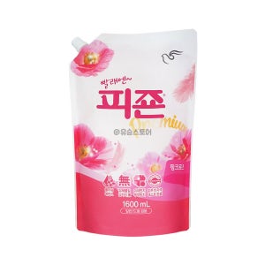 피죤 섬유유연제 핑크로즈 1600ml 1개
