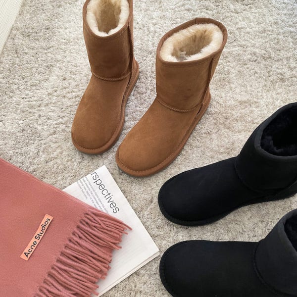 호주 UGG 숏 클래식 여성 방한화 어그부츠 앵클부츠 워커