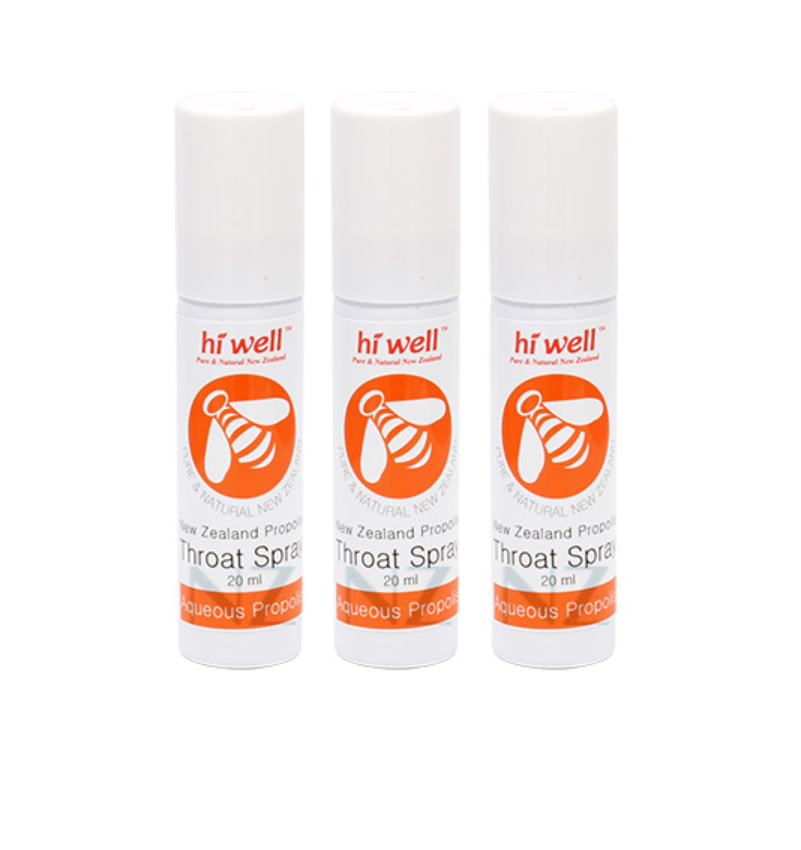 <b>뉴질랜드</b> 하이웰 <b>프로폴리스 목스프레이 20ml</b> 3개