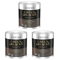 Green & Blacks Cocoa Fair Trade 그린 & 블랙 공정무역 코코아 125g 3팩