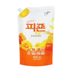 피죤 섬유유연제 옐로미모사 1600ml 1개