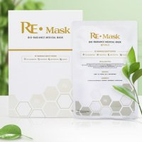 RE mask 5매입, 캐비어 마스크,알이 마스크, 레이저 시술 후 재생 보습 효과