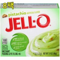 젤로 피스타치오 푸딩 믹스 96g 8팩 Jell-O