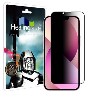 아이폰시리즈 사생활 정보보안 강화유리 필름 아이폰13, 1매입