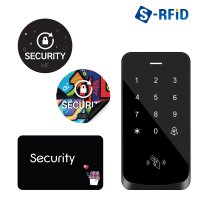 도어락 스티커 카드키 라벨 RFID 태그 RF 디지털 도어록 터치 13.56Mhz 스티커 태그