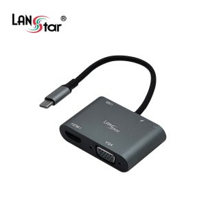 LANstar 5 in 1 Type C 멀티 컨버터 LS-USB31-MC
