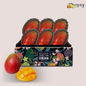 브라질 애플망고 4입 / 6입 / 10입 항공수입 프리미엄 열대과일 생과