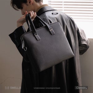 스웰비 남자 가죽 서류가방 MODEL B 남성 브리프케이스 노트북 사무용 직장인 가방